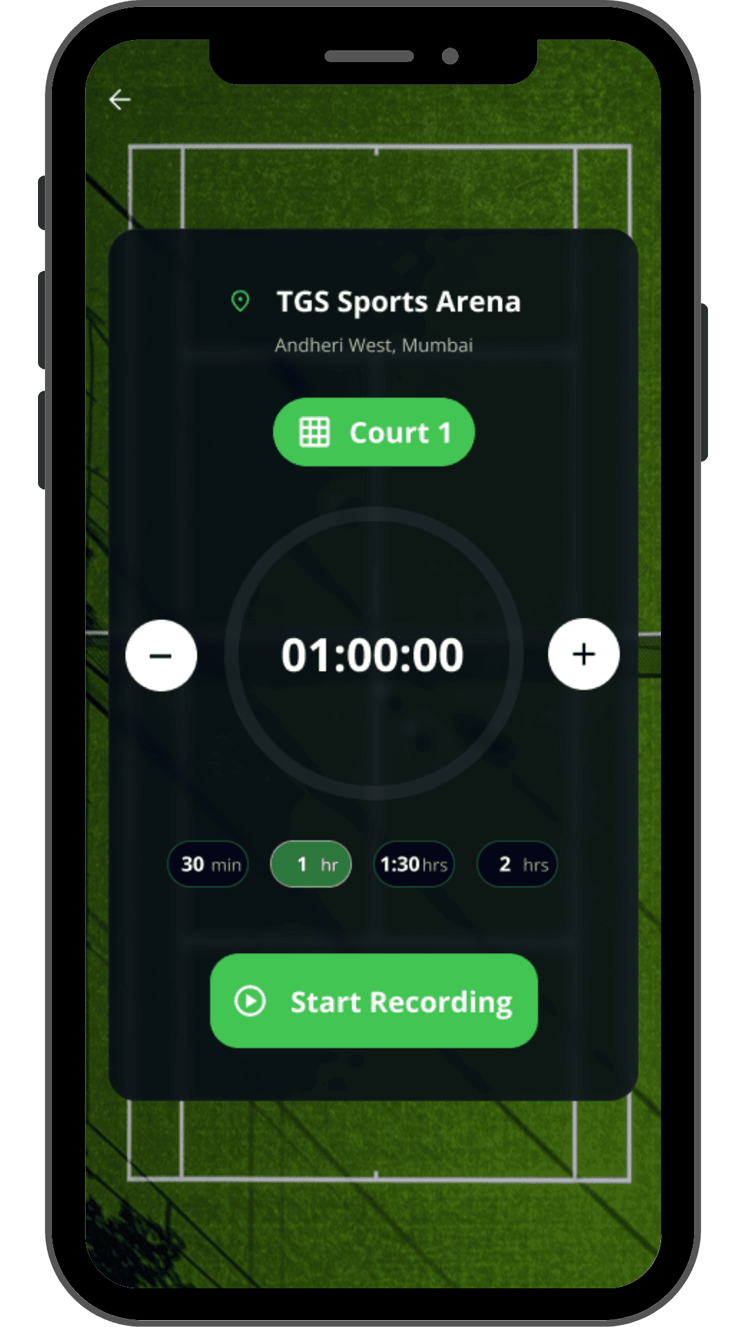 Select Your Time Duration